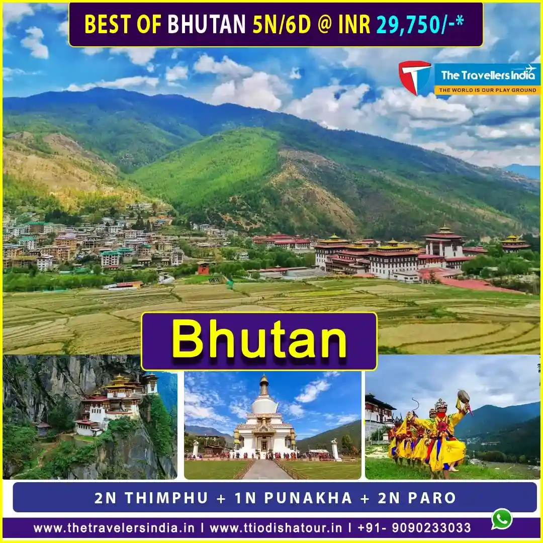 bhutan-tour-package-from-bhubaneswar