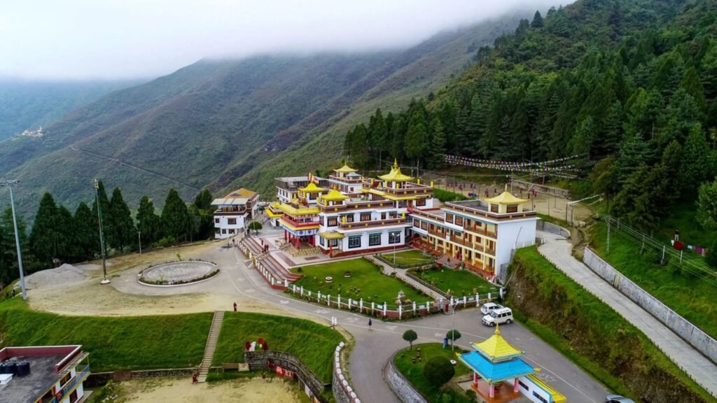 Romantic Arunachal honeymoon tour – couple at Dirang Valley