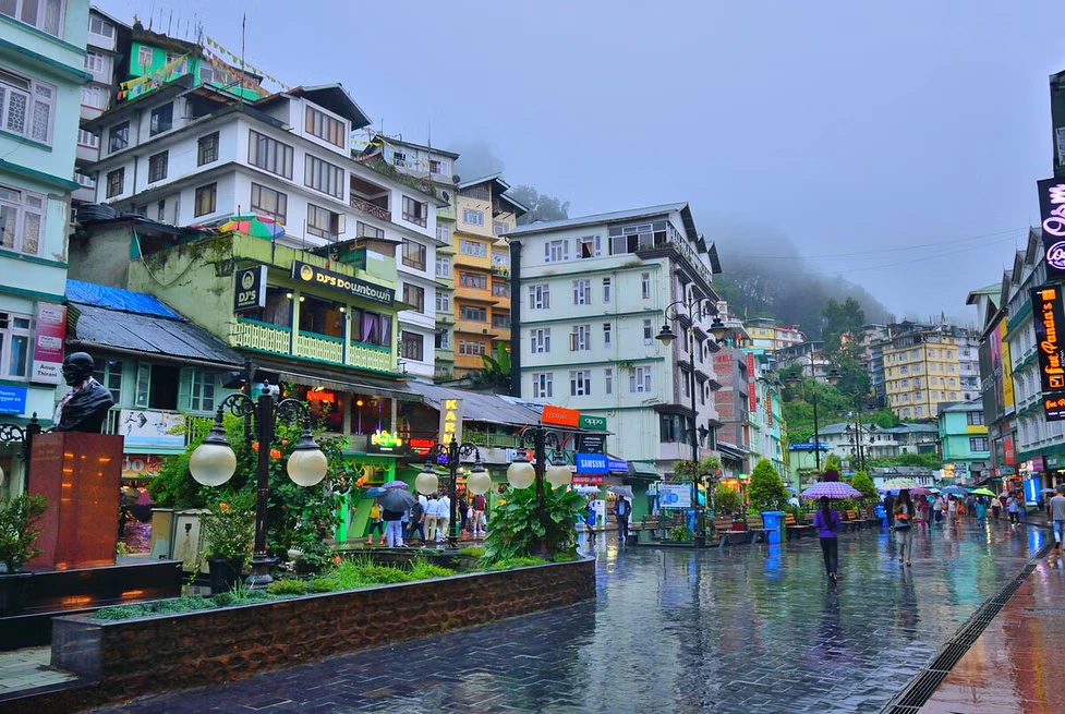 Gangtok Monsoon Tour from Bhubaneswar odisha starts ₹15500