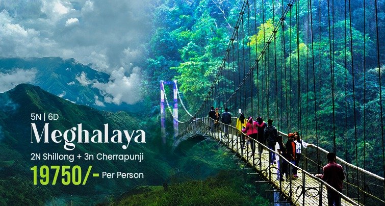 Group of tourists enjoying a Shillong trip from Odisha